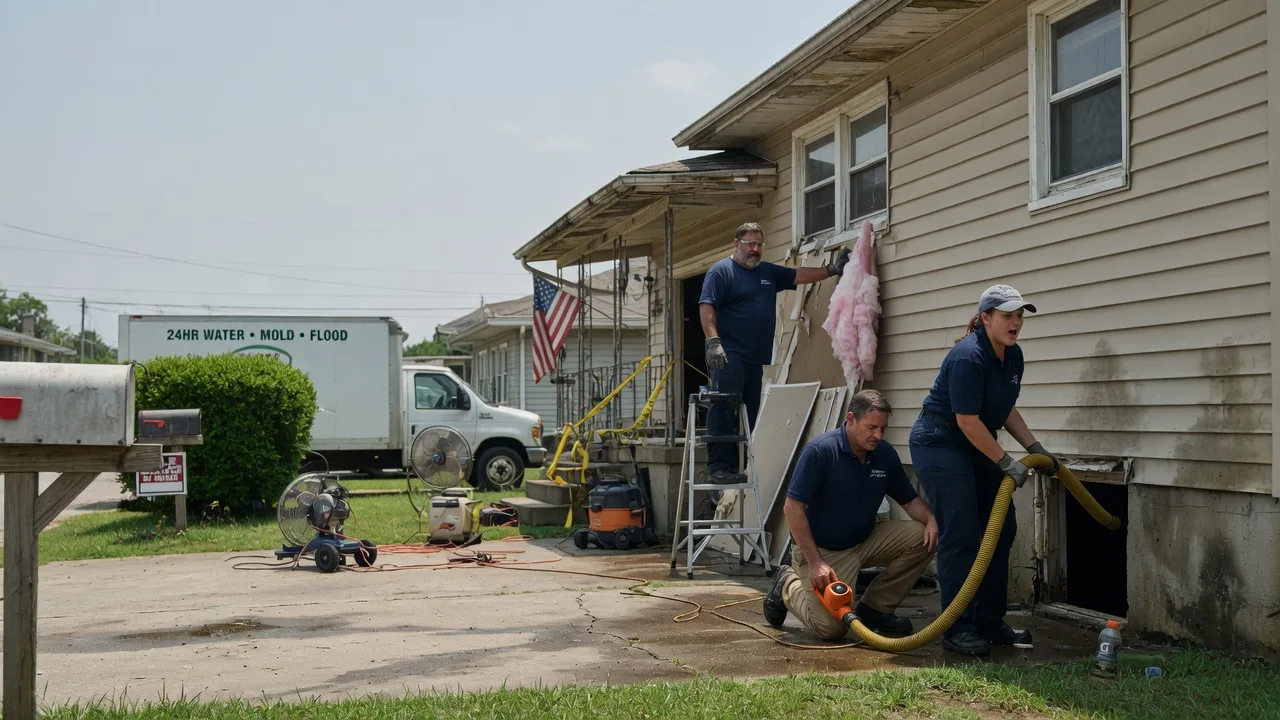 Water Damage Repair in East Palestine, OH near me
